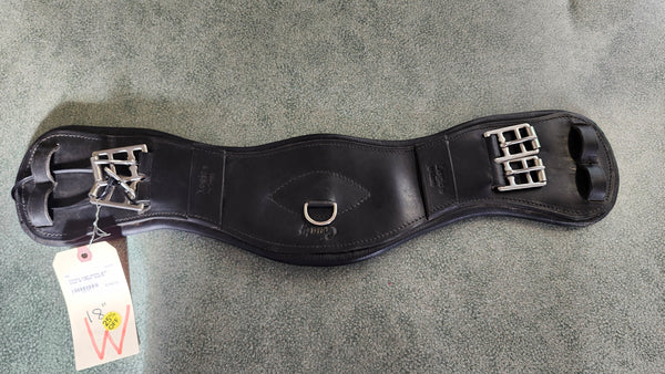 18" County Logic Leather Girth