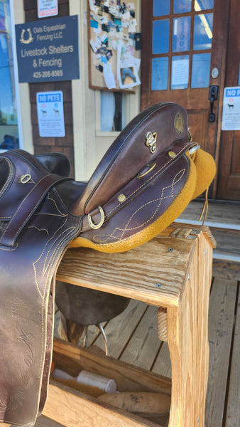 16.5" Syd Hill Suprema Bushmaster Elite Australian Saddle