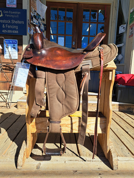 16" Big Horn Cordura Western Saddle