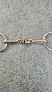 4.75" herm Sprenger Bradoon With Lozenge and roller