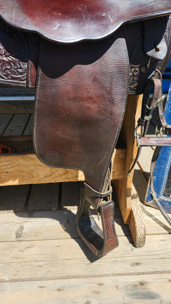 15" Circle Y Western Equitation Show Saddle