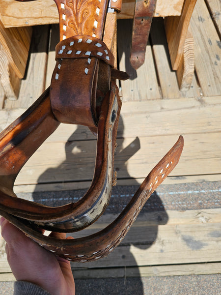 15.5 Simco Western Pleasure Saddle