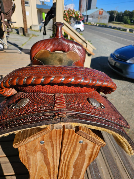 16" Circle Y Team Penning Saddle