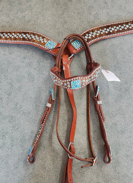 Luans Hide On Western Tack Set
