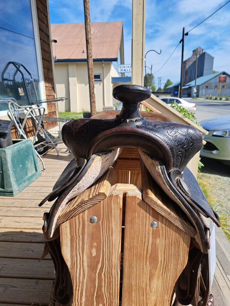 15" Western Equitation Saddle