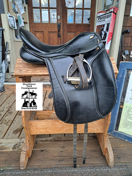 17.5" Stellar Saddlery Calypso Dressage Saddle