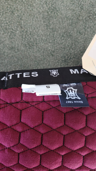 Small Mattes Fleece lines dressage pad