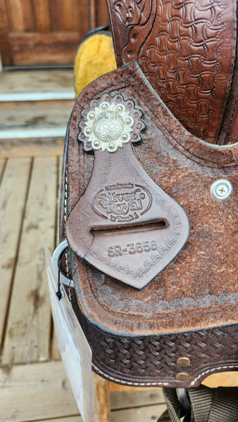 16" Silver Royal Jackpot All Around Western Saddle
