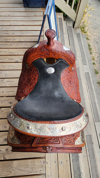 14.5" Showman Western Equitation Show Saddle