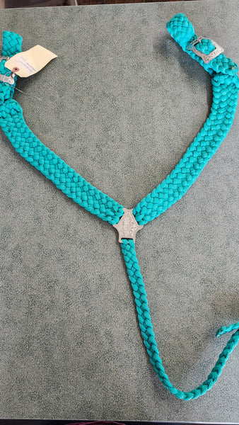 Custom Muletape Breastcollar - Teal