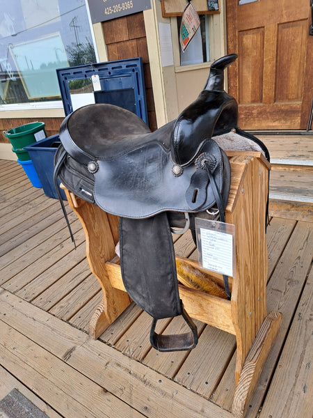 16" Fabtron Synthetic Western Saddle