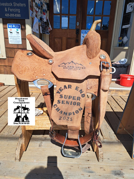 14.5" Corriente Barrel Saddle