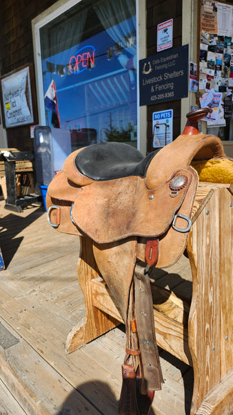16" Reinsman Roughout Training Saddle