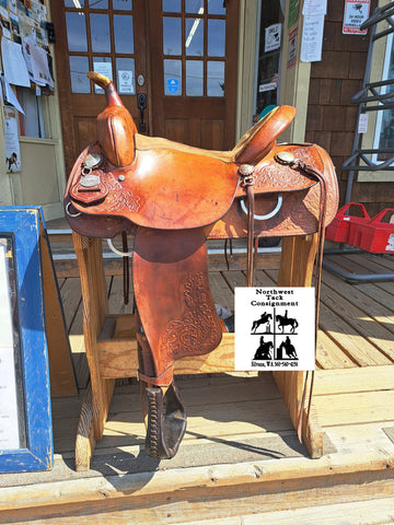 15" Crates Western Trail Saddle