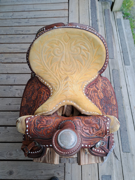 15" Tex Tan Western Saddle