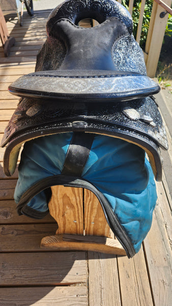 16" Blue Ribbon Western Equitation Show Saddle