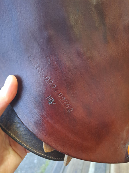 18.5" Pessoa Close Contact Jump Saddle