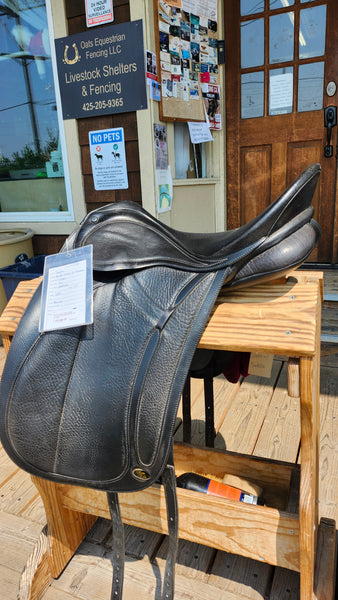 16" Bates Haute Ecole Close Contact Dressage Saddle