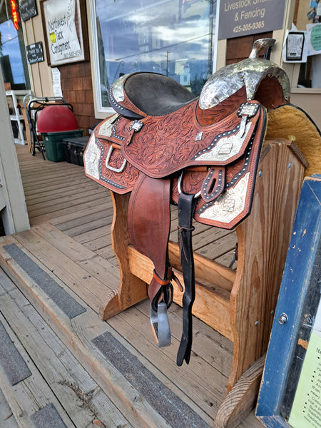16" Hereford Tex Tan Western Equitation Show Saddle