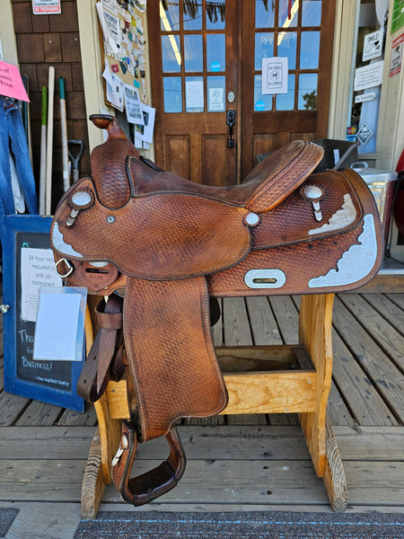 16" Crates Western Equitation Show Saddle Package