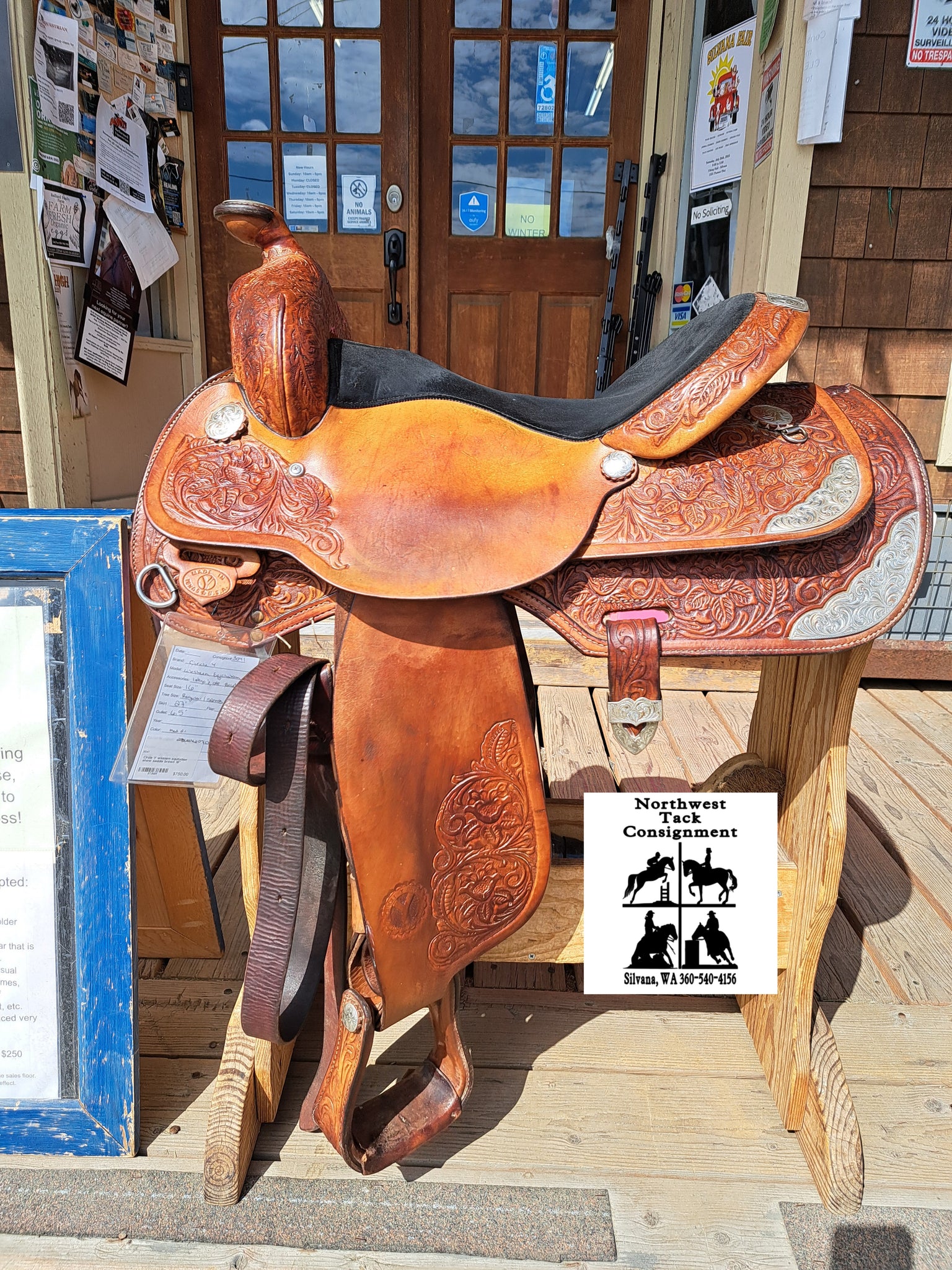 16" Circle Y Western Equitation Show Saddle