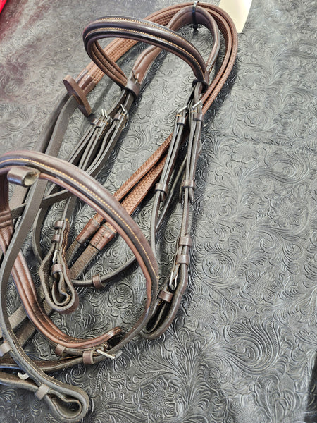 Bobby's English Tack Anatomic Hunt Bridle