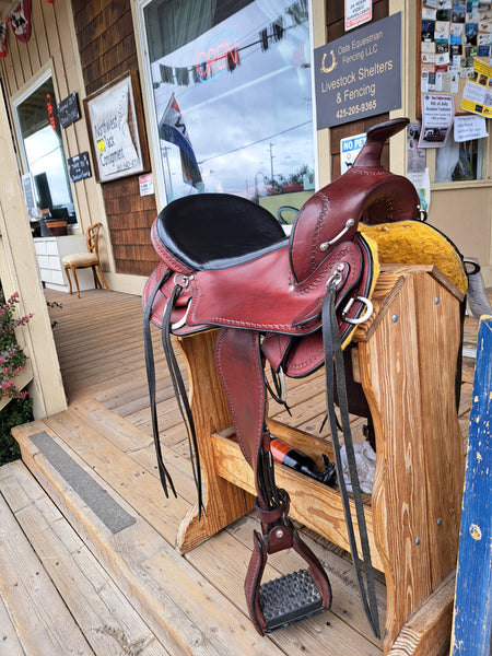 19" Dixieland Western Gaited Saddle
