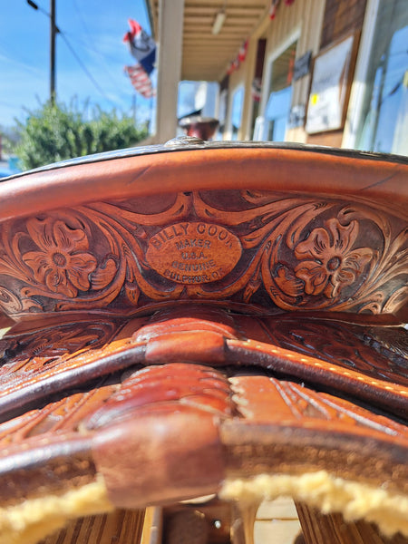 16" Billy Cook Western Equitation Show Saddle