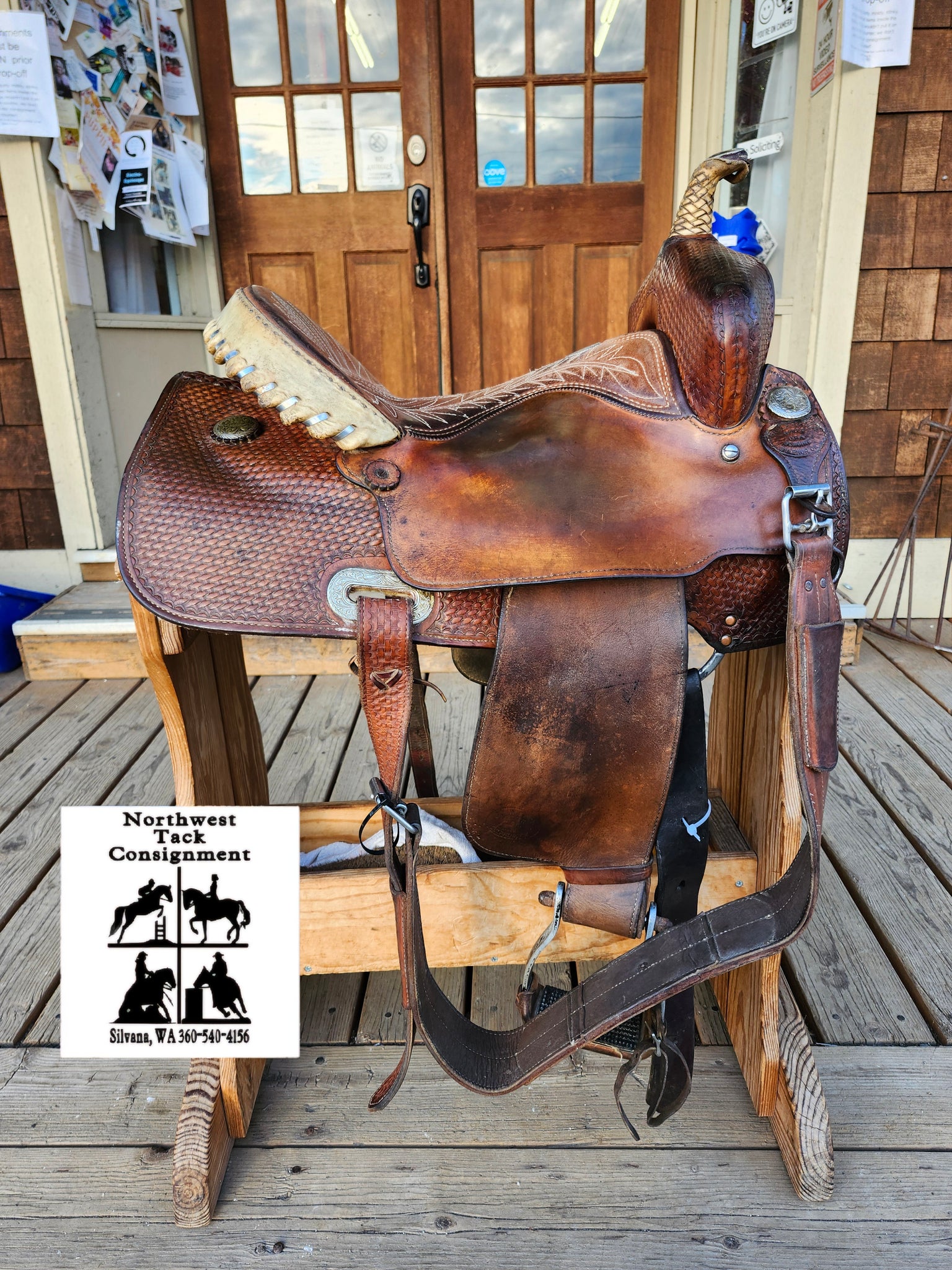 14" Billy Cook Barrel Saddle