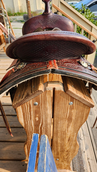 13.5" Royal King Youth western saddle