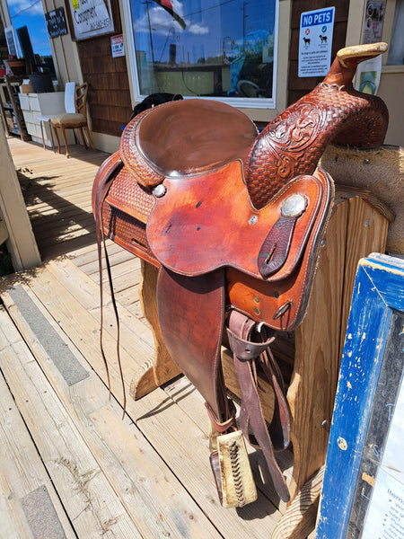 15.5" Circle Y Reining Saddle