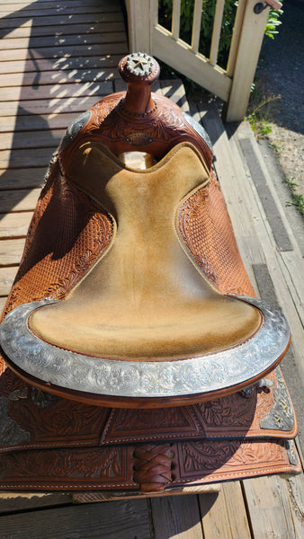 17" Mary's Custom Tack Western Equitation Show Saddle