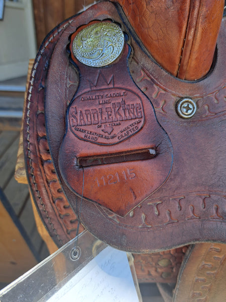 15" Saddle King Barrel Saddle