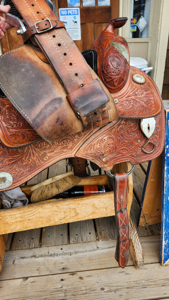 17" Corriente Western Equitation Show Saddle