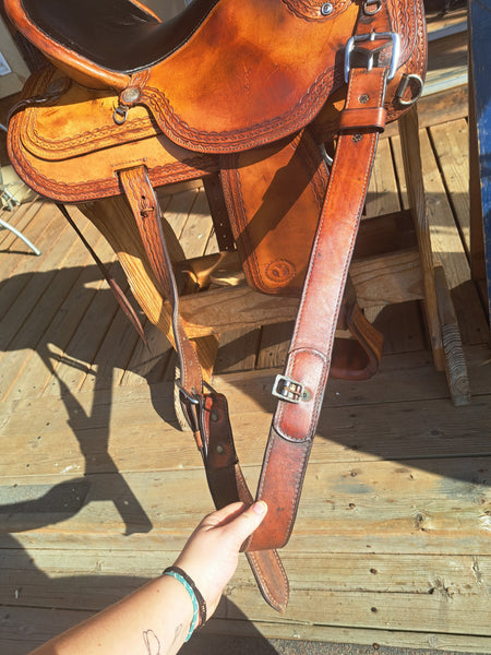 16" Circle Y Flex-Lite Durango Mule Trail Saddle