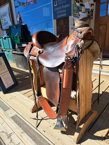 15" McCall Saddle Co Wade Ranch Roper Saddle