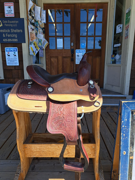 13" Royal King Dodge Premier Western Saddle