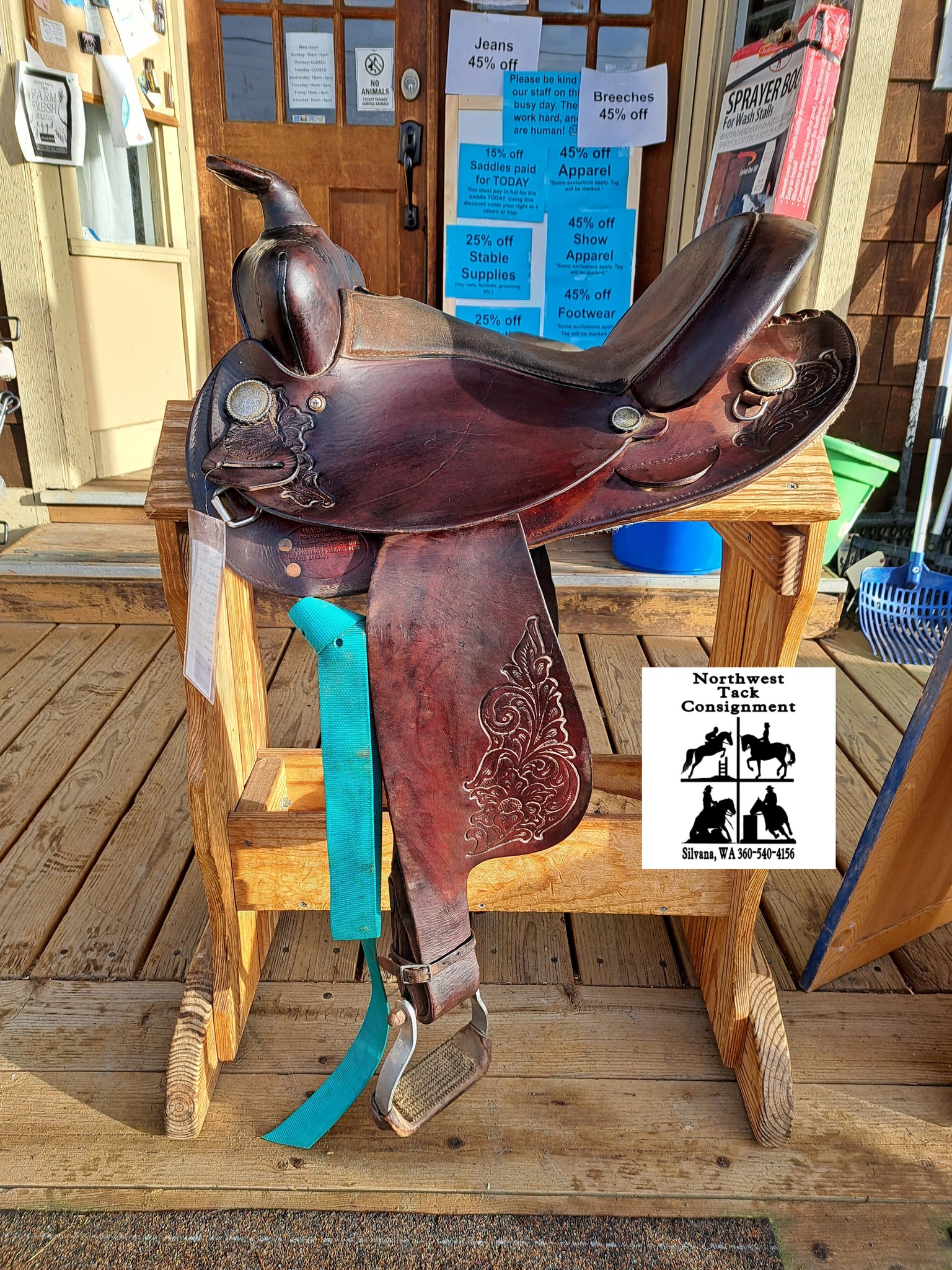 16" Circle Y Western Equitation Show Saddle