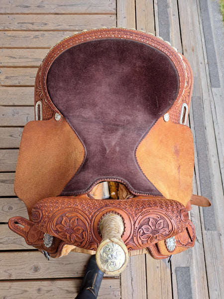 14" Circle Y Barrel Saddle