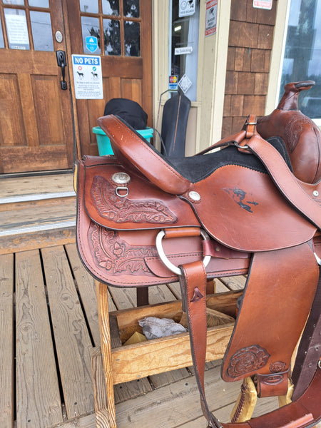 16" Tex Tan Trail Saddle
