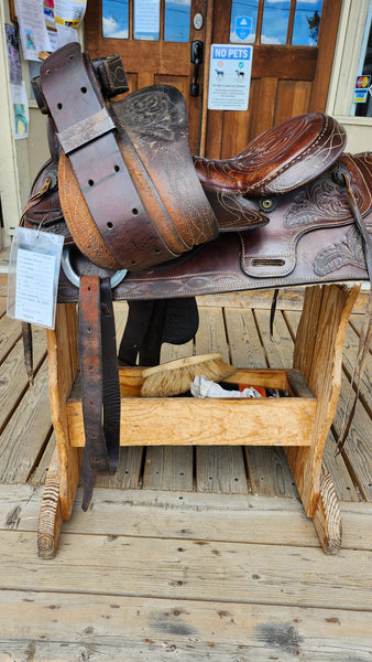 15" Hereford Tex Tan Western Saddle