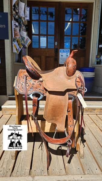 14.5" Corriente Custom Barrel Saddle