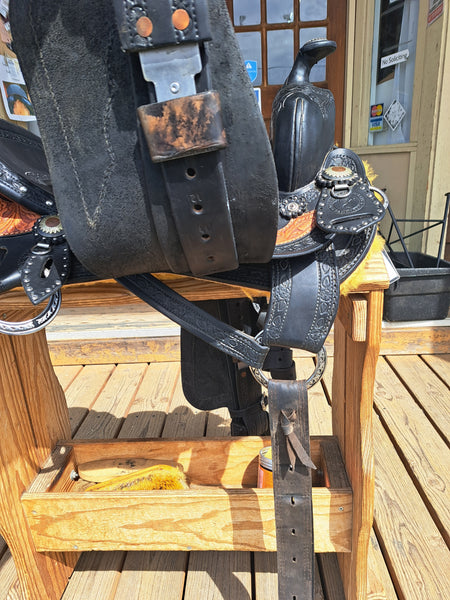 16.5" Allegany Mountain Western All Around Saddle