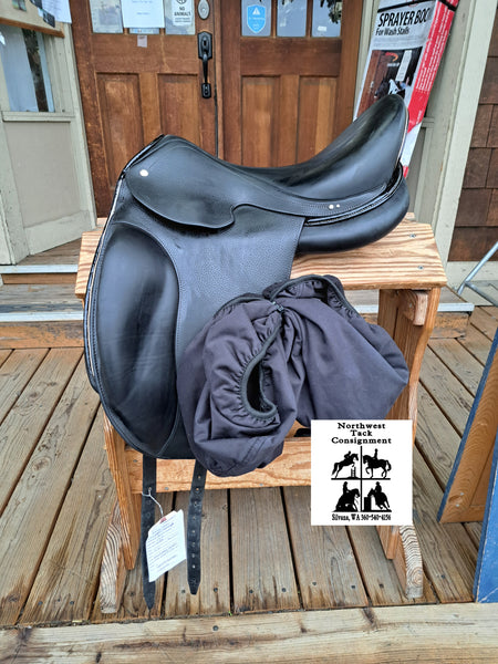ON TRIAL 17.5" Custom Greg Allan Dressage Saddle