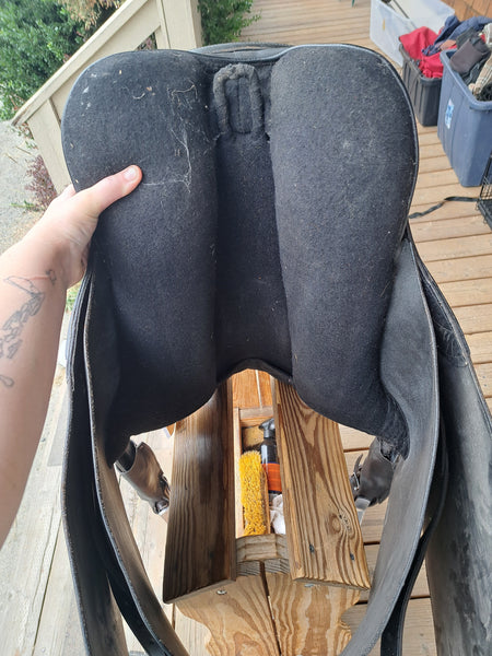 18" Sydney Saddleworks Draft Horse Mounted Police Australian Saddle
