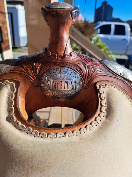 17" Silver Mesa Western Equitation Show Saddle