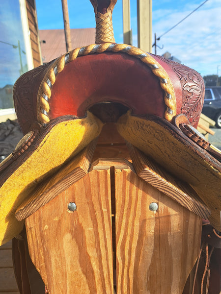 14.5" Billy Cook Barrel Saddle