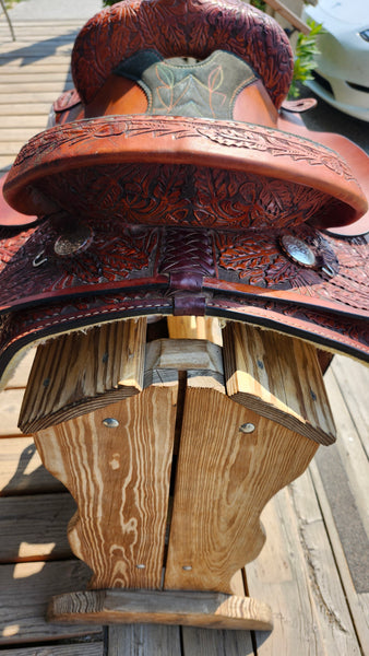 14" Tex Tan Pro Only Barrel Saddle