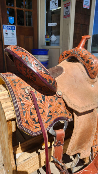 14.5" Corriente Custom Barrel Saddle