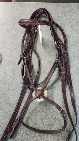 FULL Dy'On Figure 8 Bridle with reins